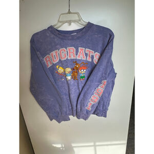 Rugrats Purple Sweatshirt Size Medium
